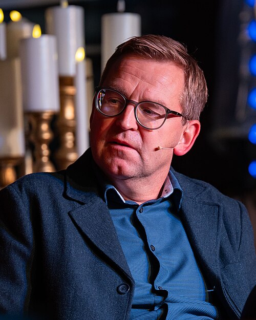 Øystein Milli at the True Crime festival in Arendal, Norway, 2025