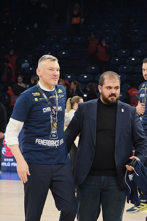 Šarūnas Jasikevičius - Gökhan Deniz Fenerbahçe Basketbol TK 20260222