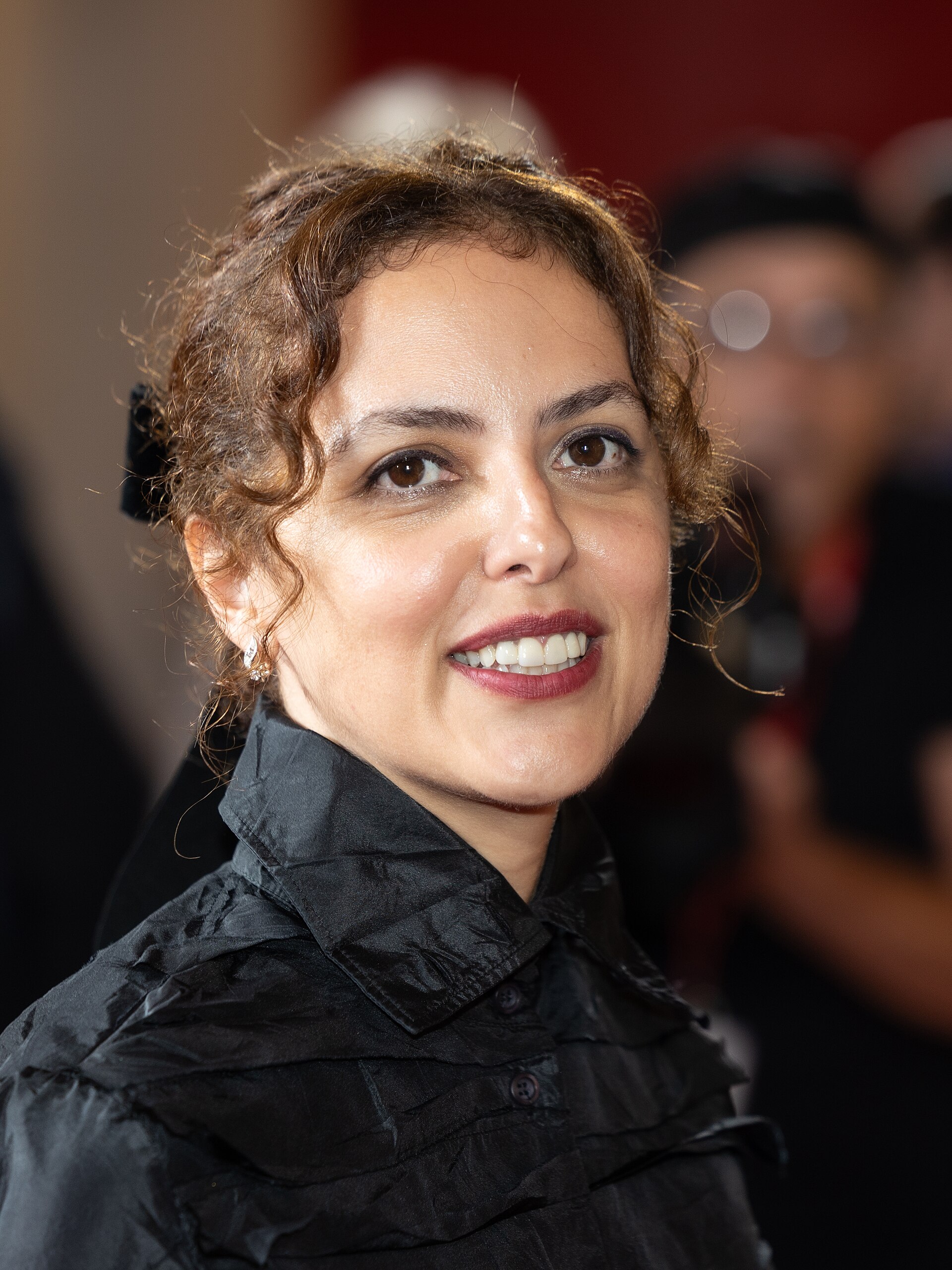 Film director Déa Kulumbegashvili at the 81st Venice International Film Festival