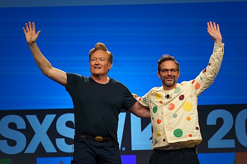 Conan O'Brien in conversation with Nick Kroll at South by Southwest 2024