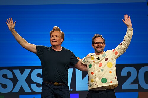 Conan O'Brien in conversation with Nick Kroll at South by Southwest 2024