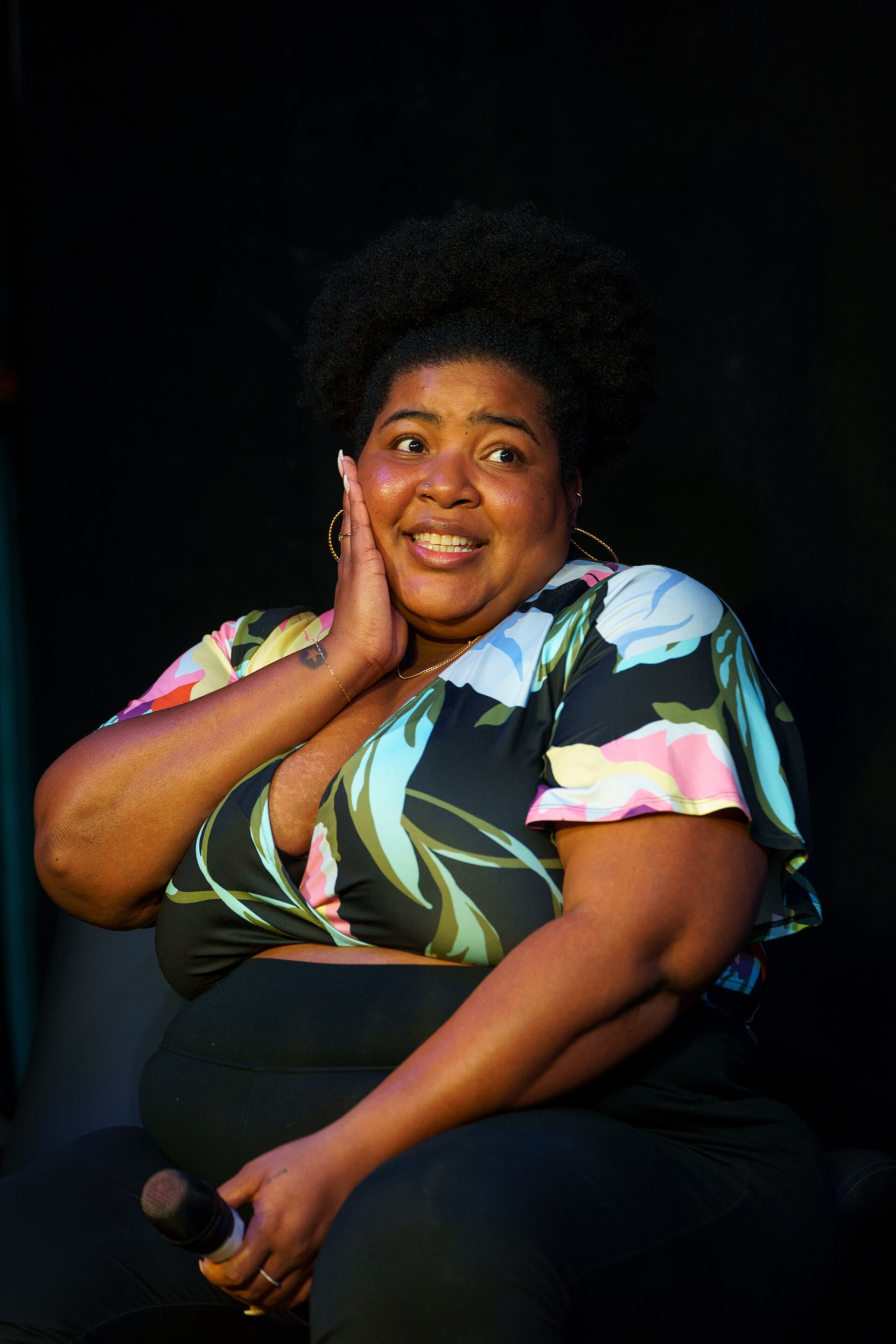 Dulcé Sloan performs in Upright Citizens Brigade's ASSSSCAT at SXSW 2024