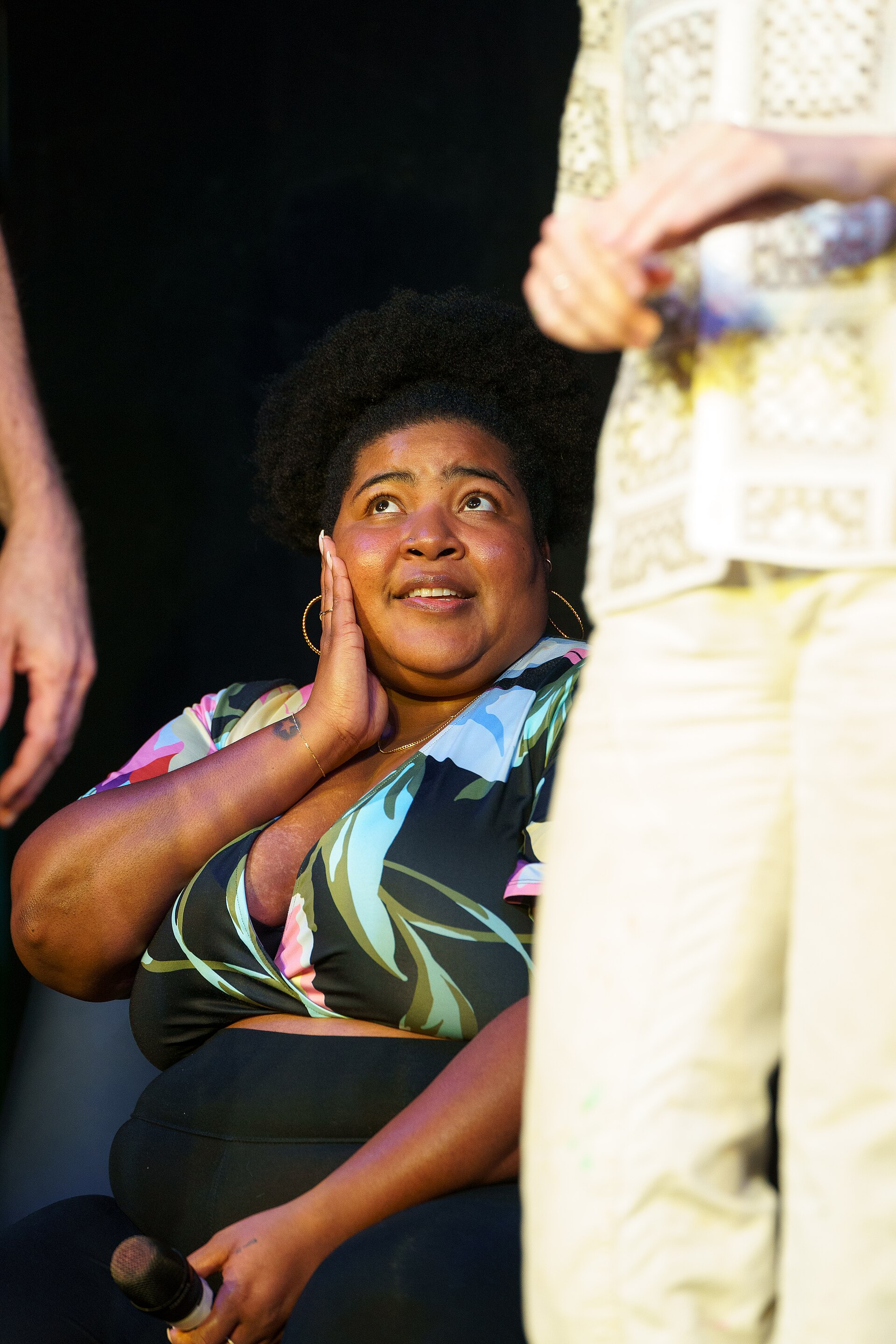 Dulcé Sloan performs in Upright Citizens Brigade's ASSSSCAT at SXSW 2024