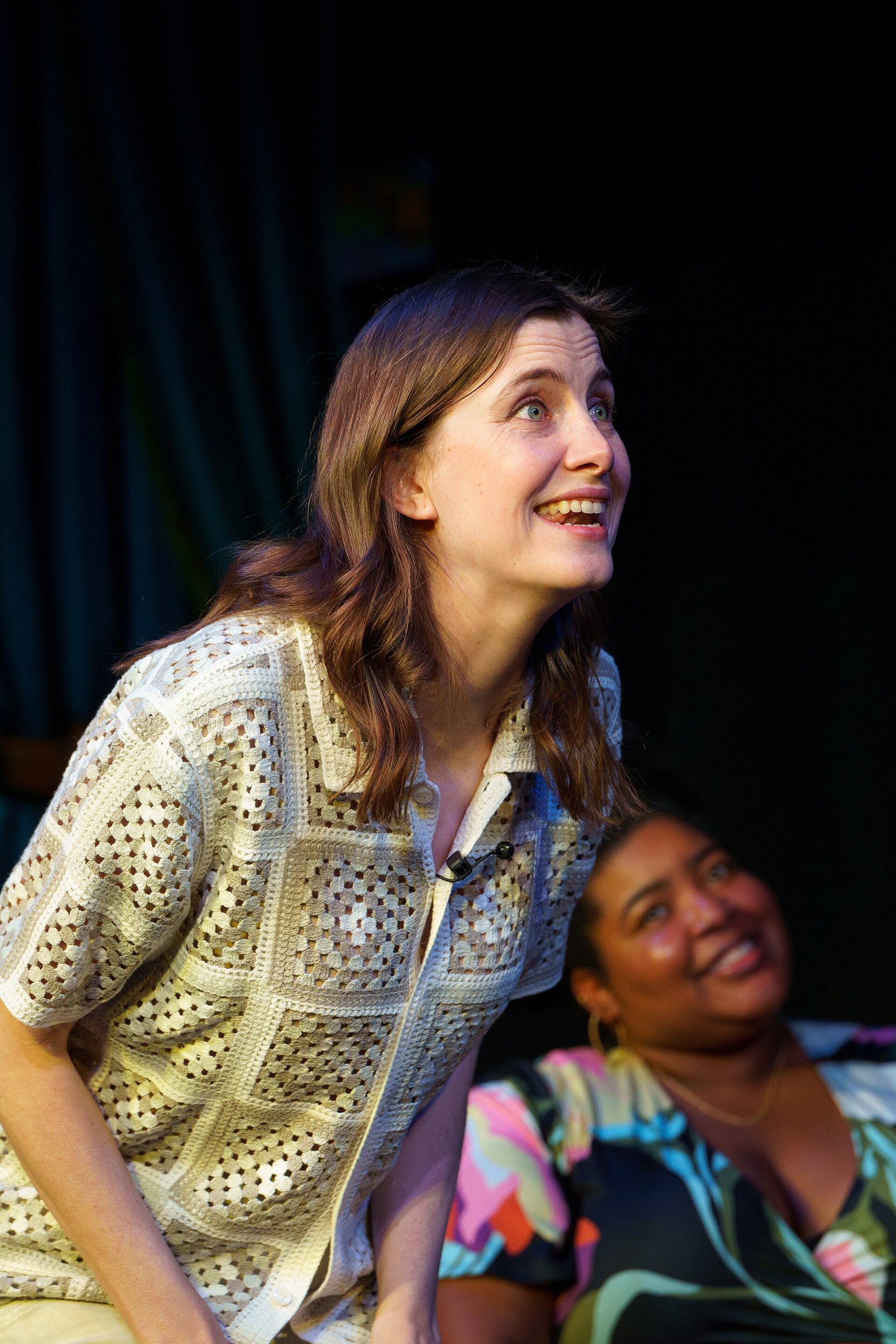 Vic Michaelis performs in Upright Citizens Brigade's ASSSSCAT at SXSW 2024