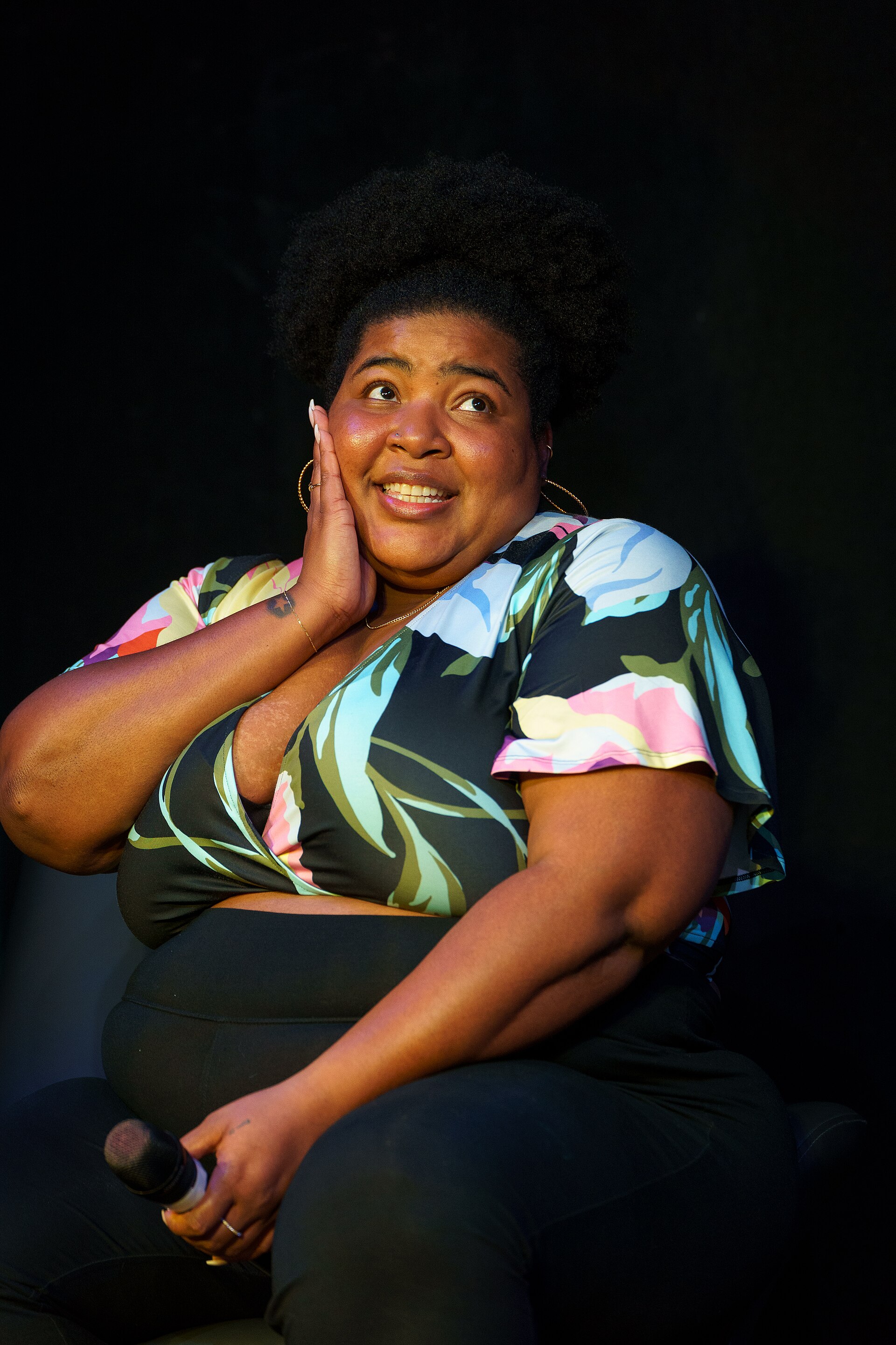 Dulcé Sloan performs in Upright Citizens Brigade's ASSSSCAT at SXSW 2024