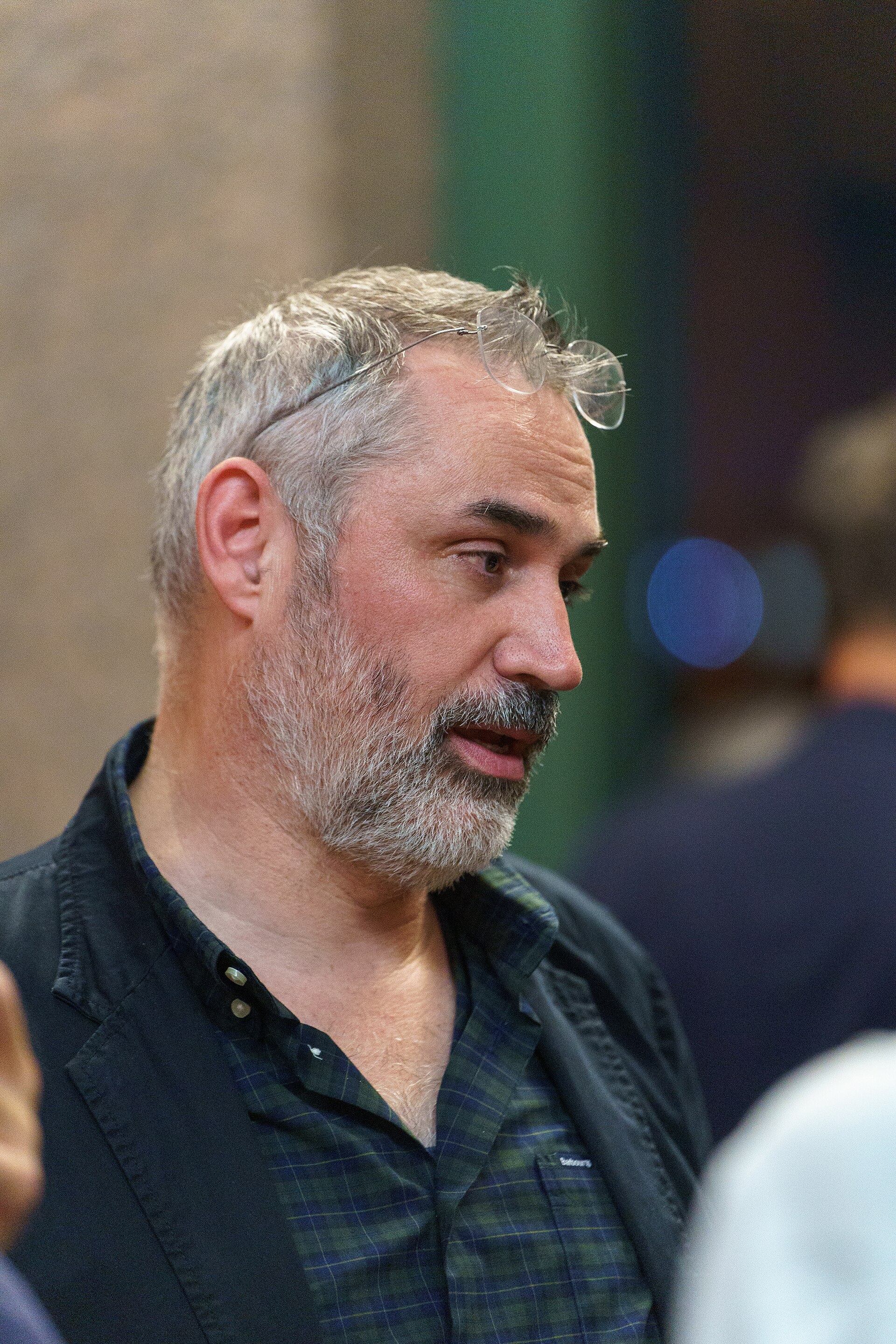 Alex Garland at the world premiere of Civil War at South by Southwest 2024