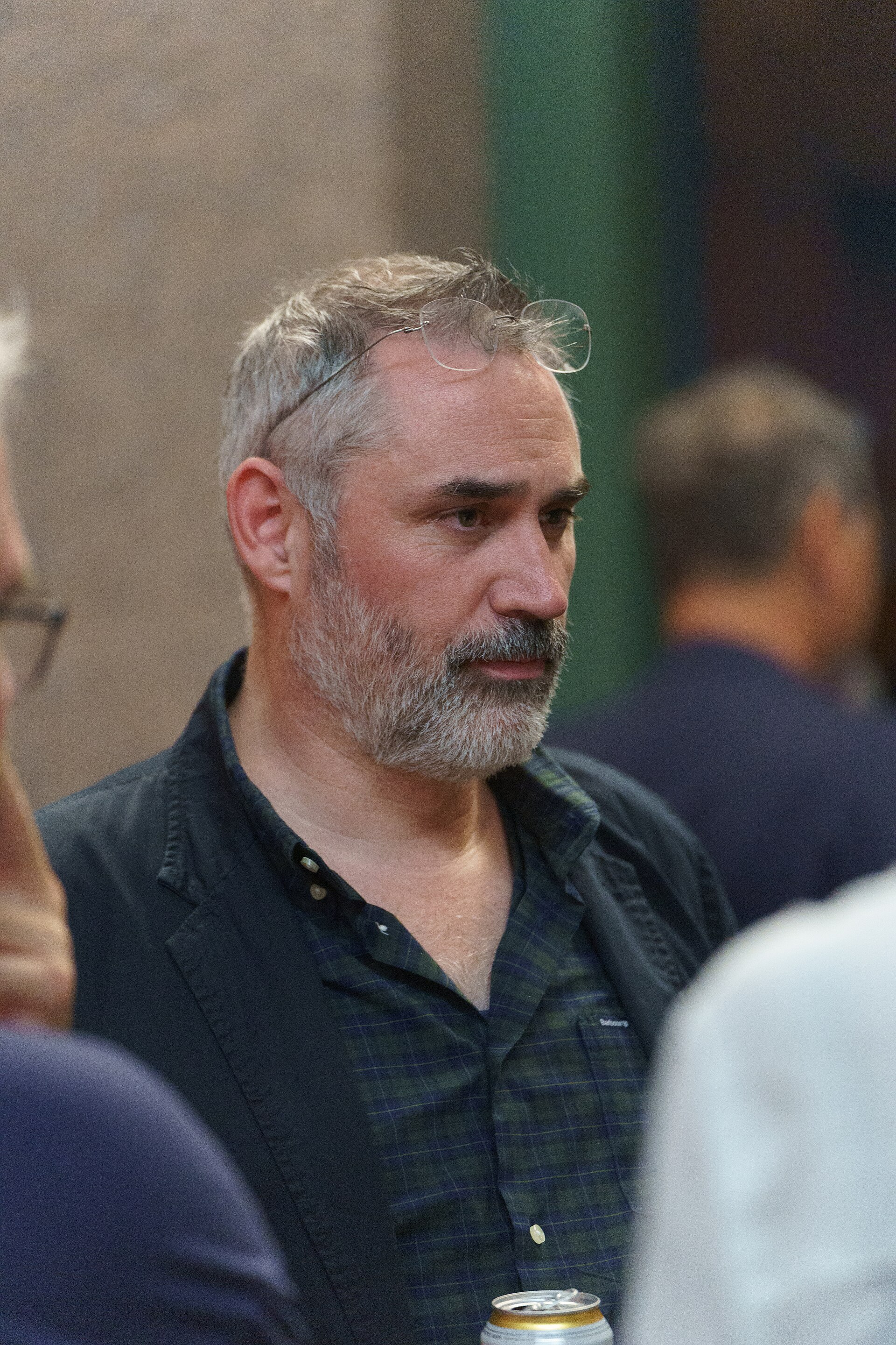 Alex Garland at the world premiere of Civil War at South by Southwest 2024