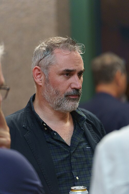 Alex Garland at the world premiere of Civil War at South by Southwest 2024