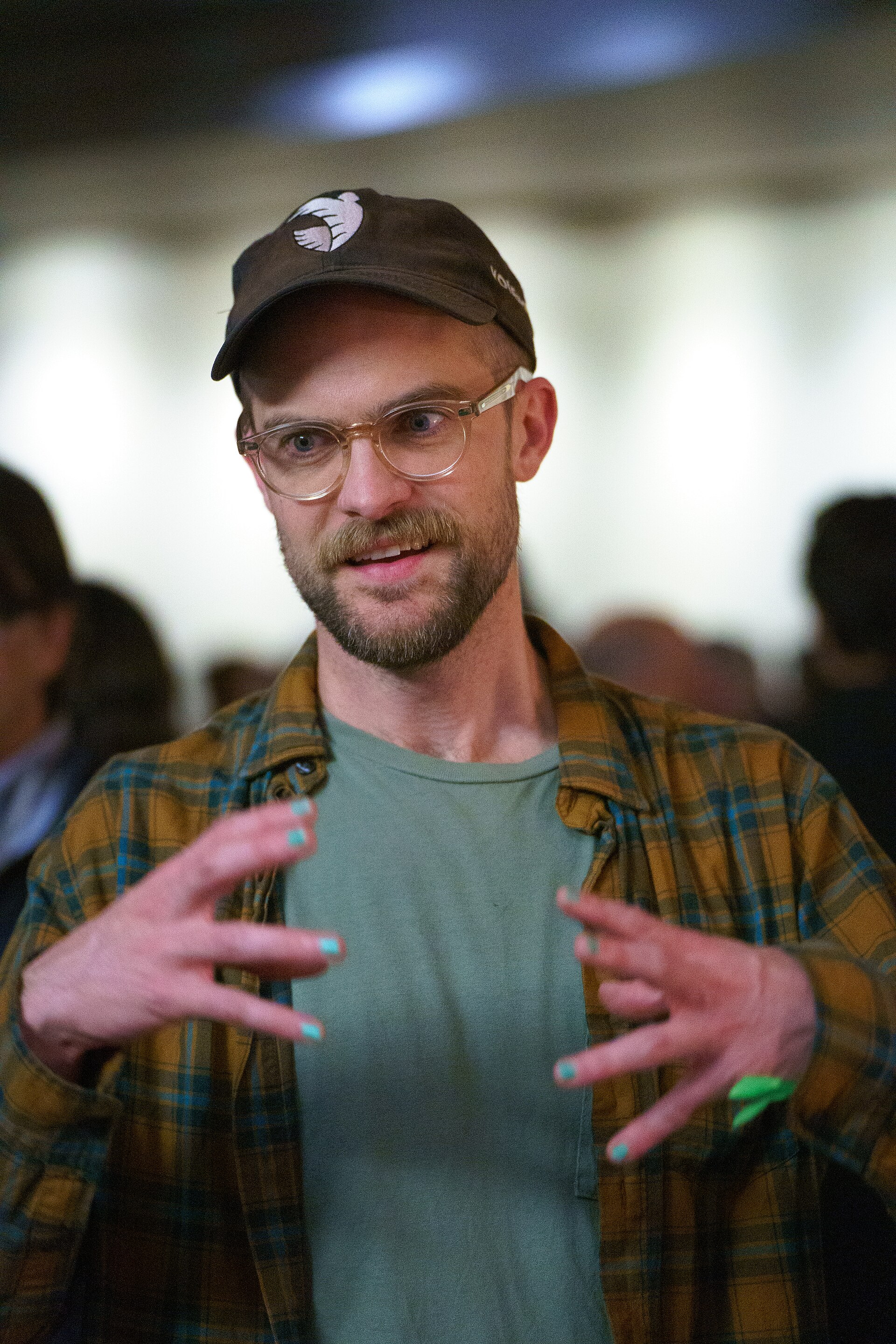Daniel Scheinert at the world premiere of Civil War at South by Southwest 2024