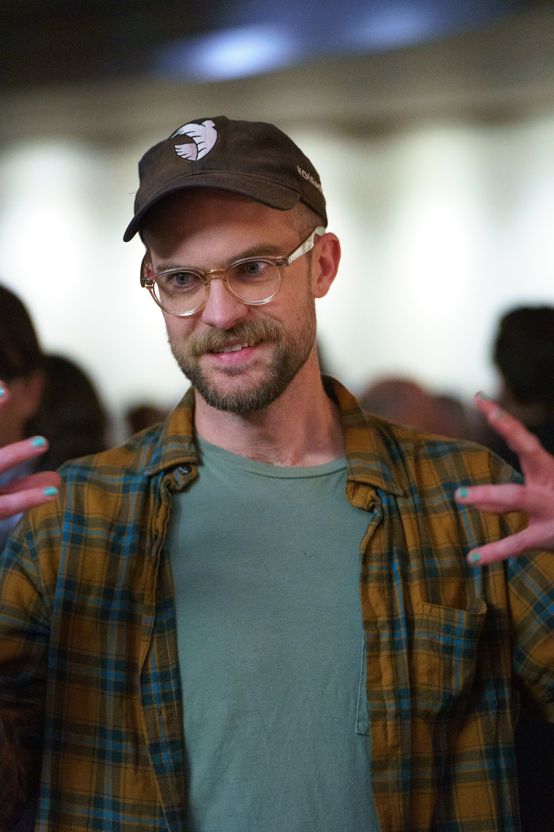 Daniel Scheinert at the world premiere of Civil War at South by Southwest 2024