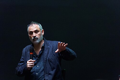 Alex Garland at the world premiere of Civil War at South by Southwest 2024