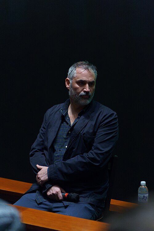 Alex Garland at the world premiere of Civil War at South by Southwest 2024
