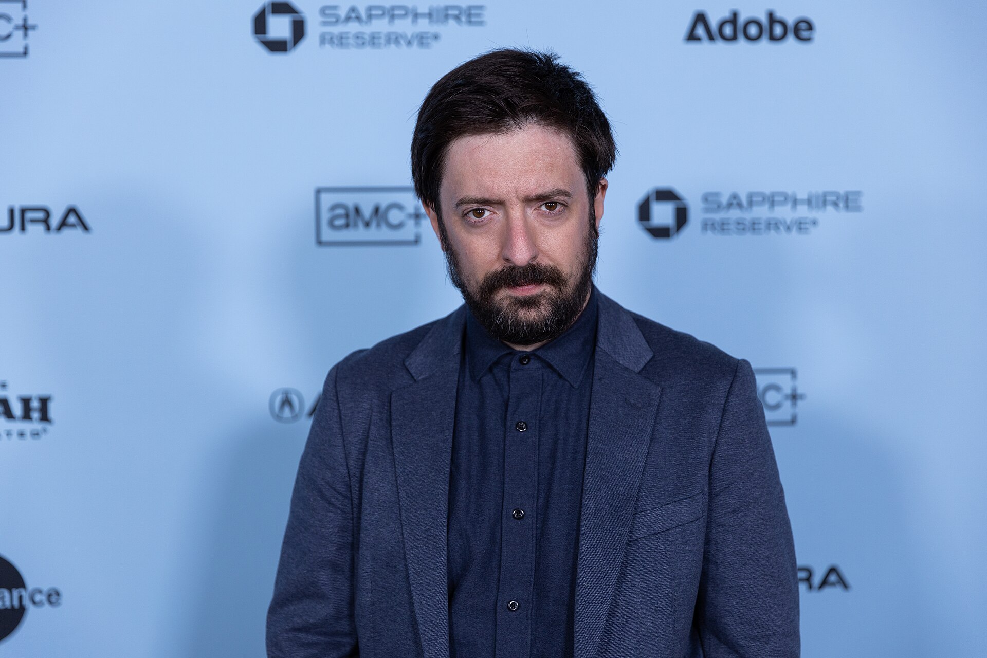 Georgi M. Unkovski at the 2025 Sundance Film Festival for the premiere of “DJ Ahmet”