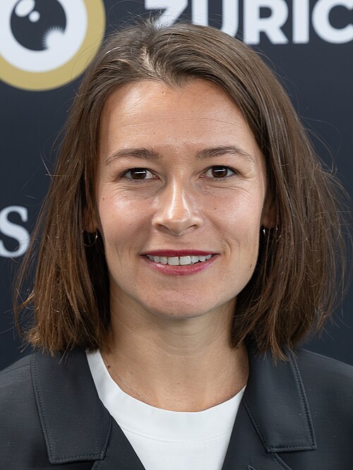 Alice Douard on the Green Carpet at the 2025 Zurich Film Festival.