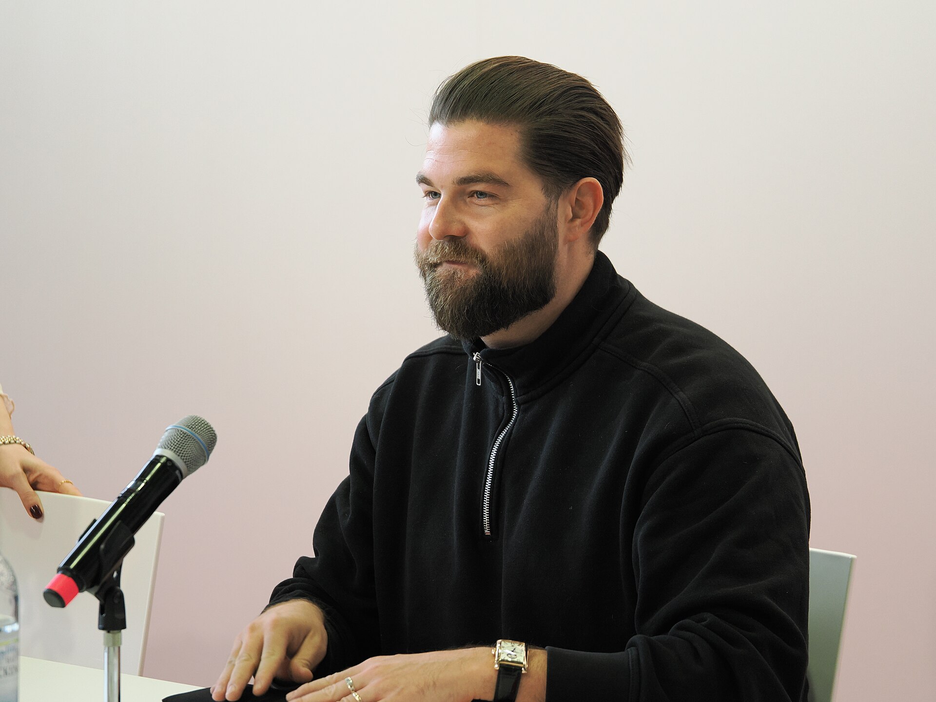 Writer and journalist Bernhard Heckler at the book fair Frankfurt 2025