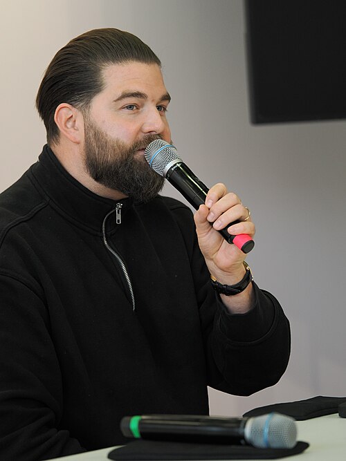 Writer and journalist Bernhard Heckler at the book fair Frankfurt 2025