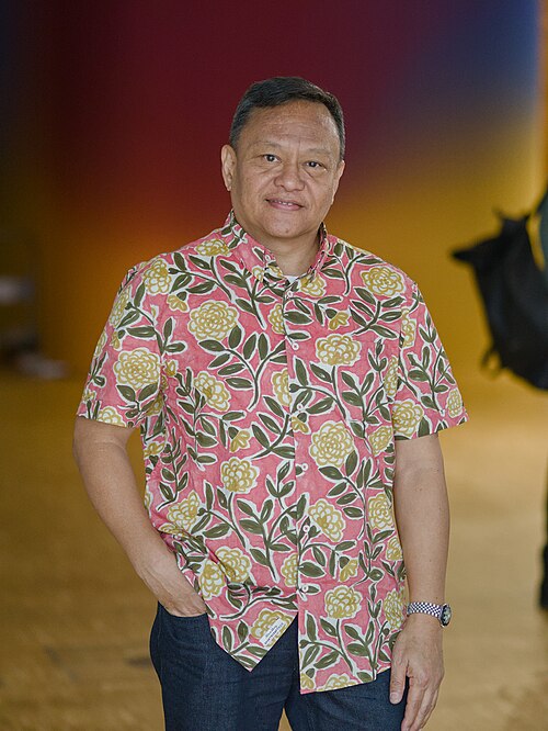 Writer Blaise Gacoscos at the book fair Frankfurt 2025