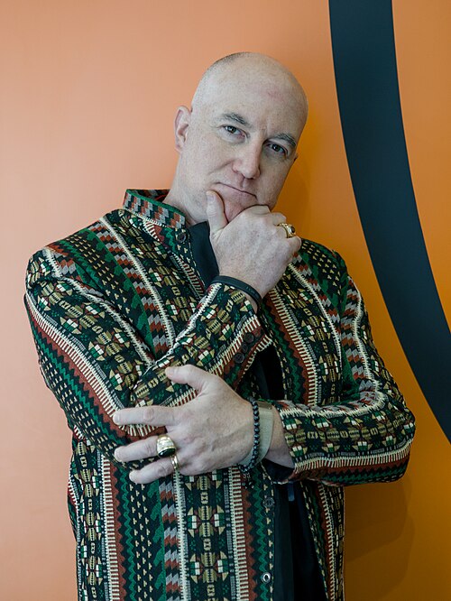 Writer Damiano Centola at the book fair Frankfurt 2025