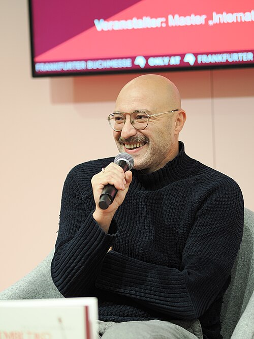 Comic book writer David Prudhomme at the book fair Frankfurt 2025