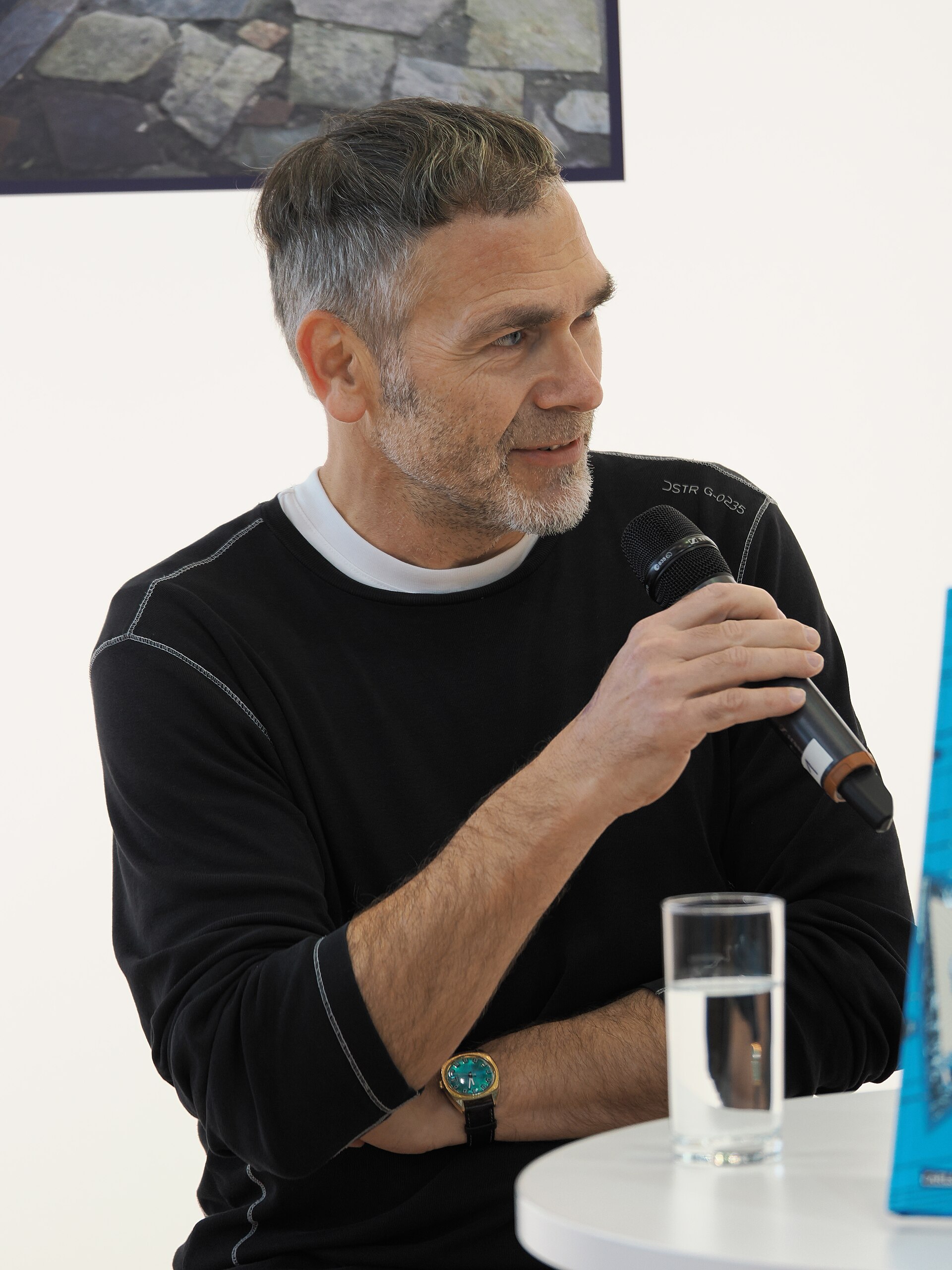 Comic book artist Jens Harder at the book fair Frankfurt 2025