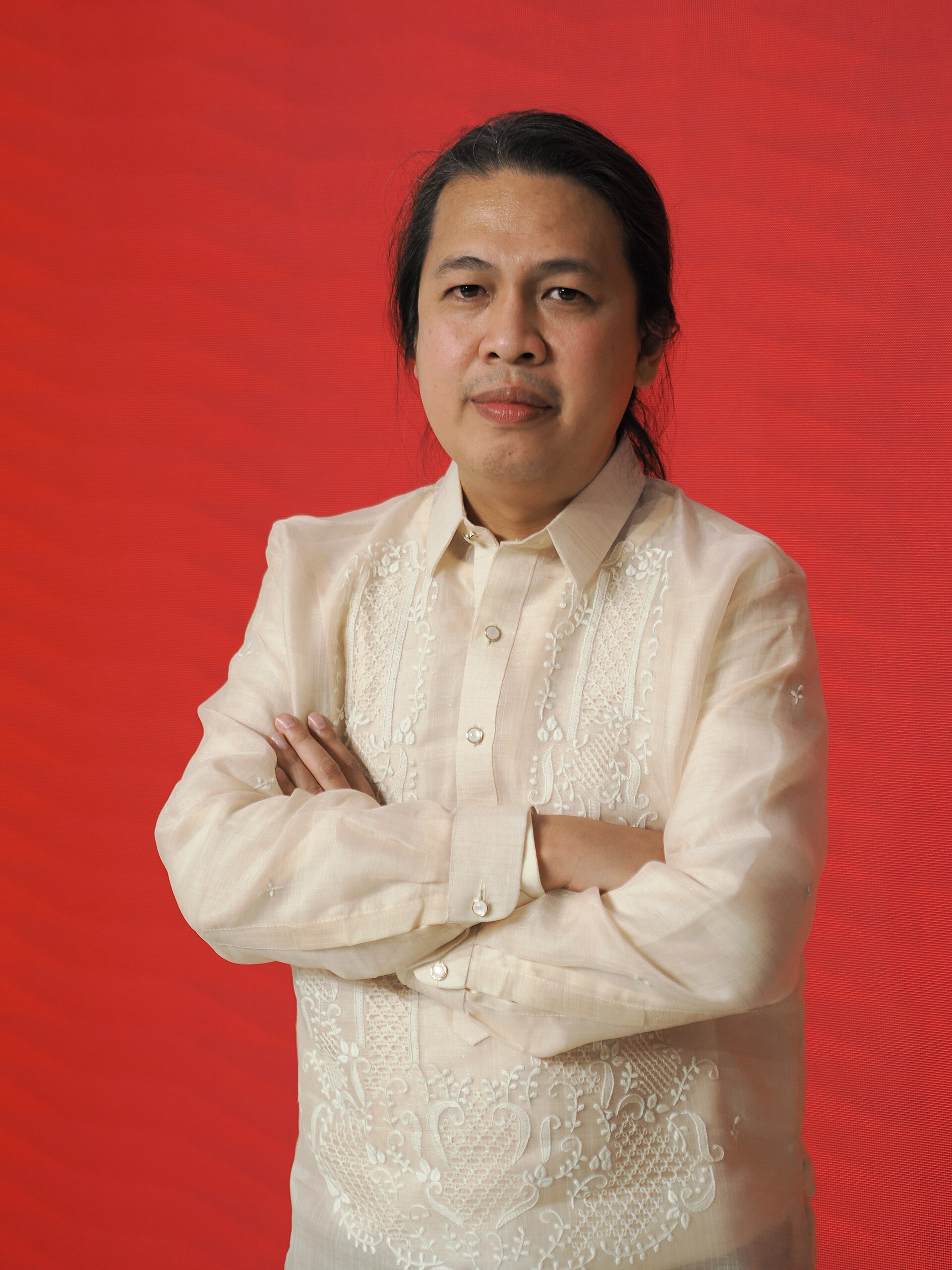 Writer Kristian Cordero at the book fair Frankfurt 2025