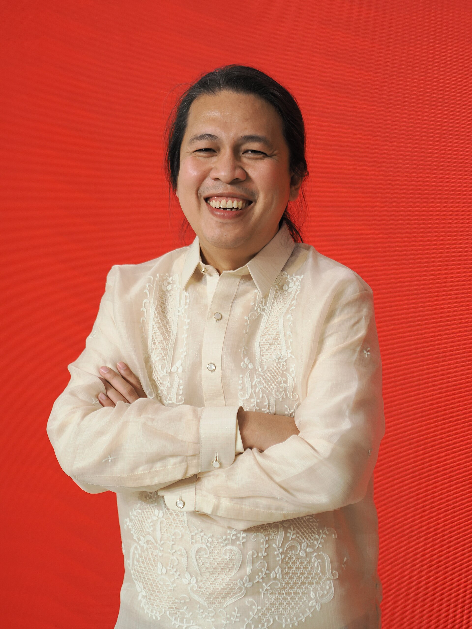 Writer Kristian Cordero at the book fair Frankfurt 2025