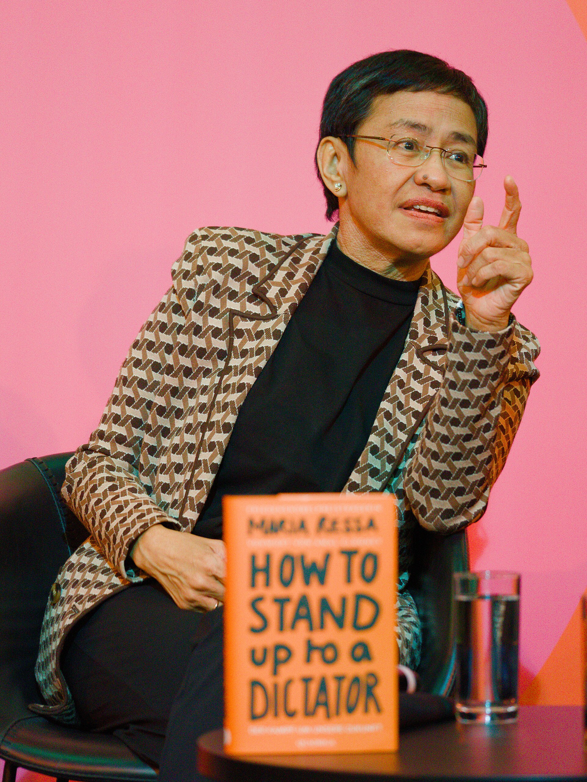 Maria Ressa at the book fair Frankfurt 2025