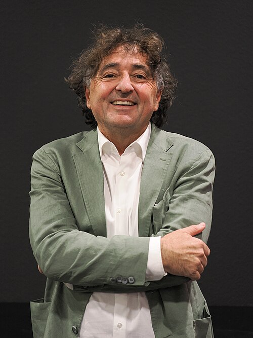 Stadium announcer and writer Michael Horeni at the book fair Frankfurt 2025