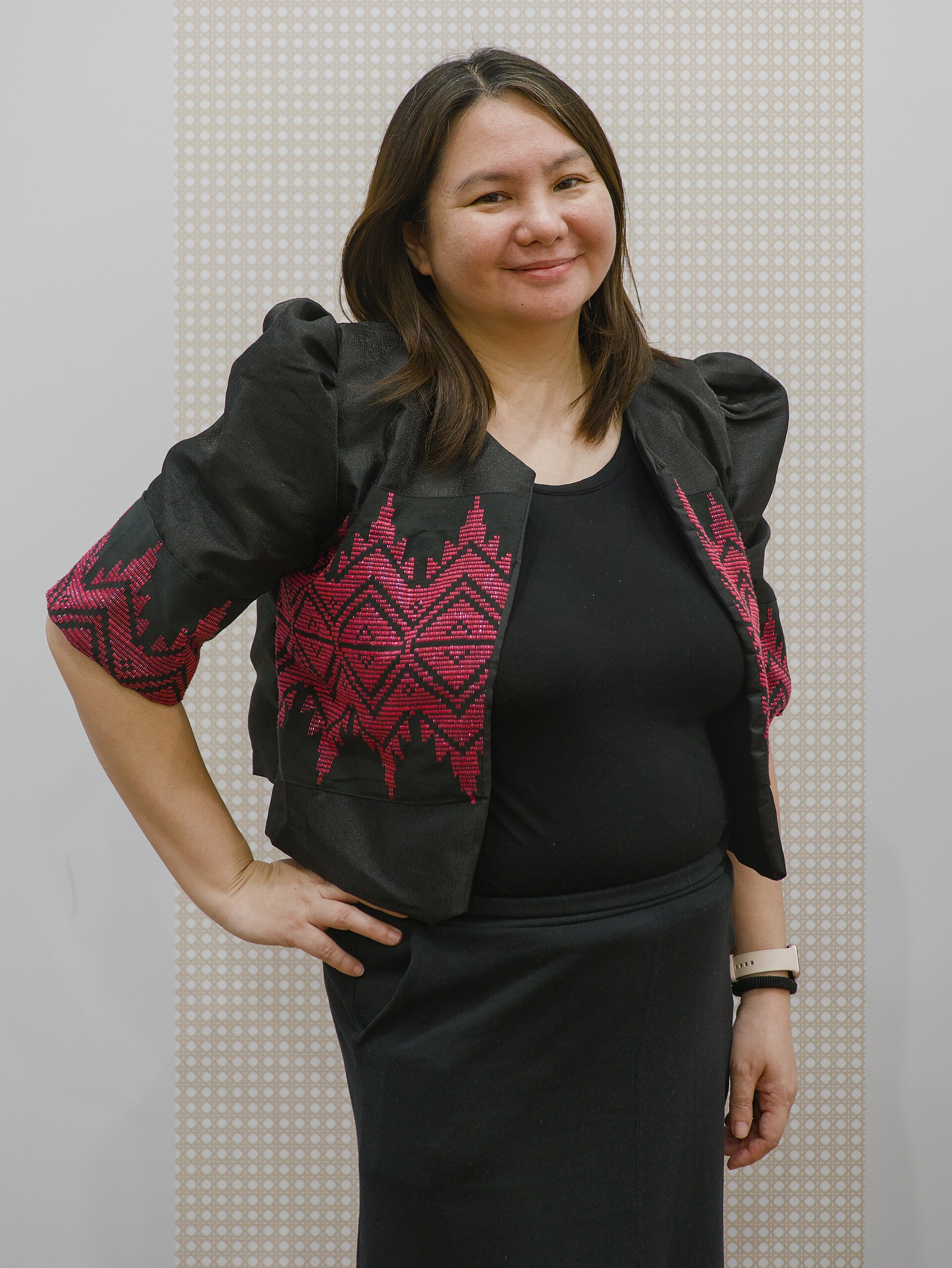 Writer Mina Esguerra at the book fair Frankfurt 2025