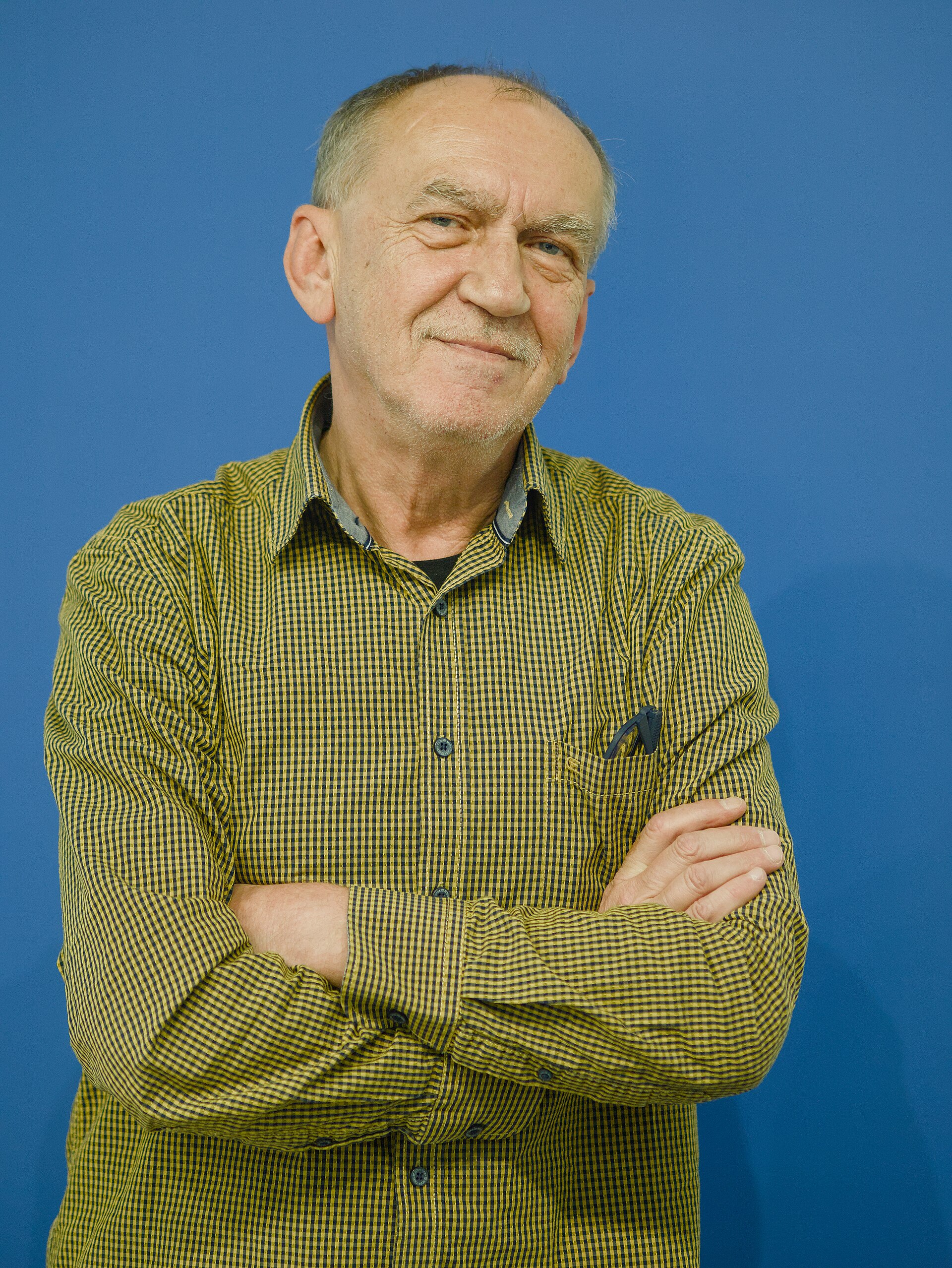 Writer Oleksandr Iwanez at the book fair Frankfurt 2025