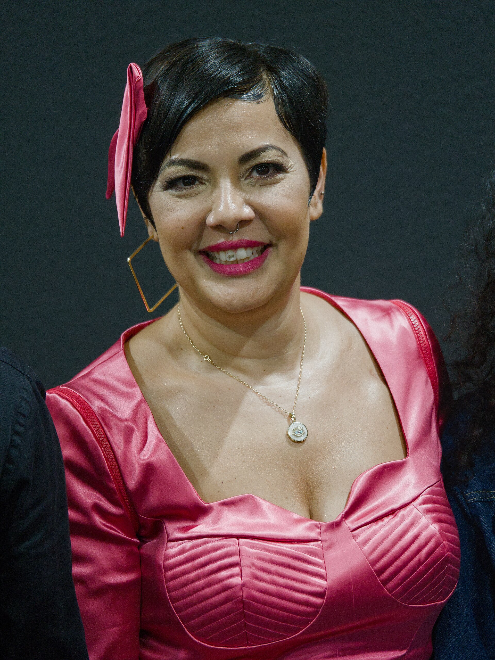 Rapper and writer Reyhan Sahin aka Lady Bitch Ray at the book fair Frankfurt 2025