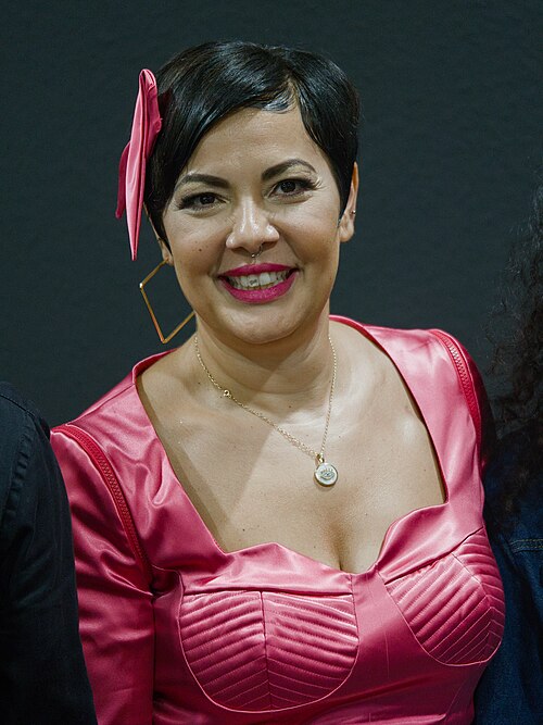 Rapper and writer Reyhan Sahin aka Lady Bitch Ray at the book fair Frankfurt 2025