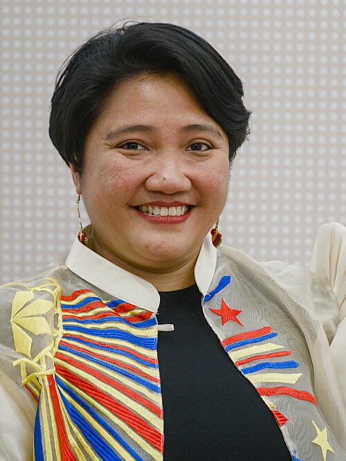 Writer Tara Frejas at the book fair Frankfurt 2025