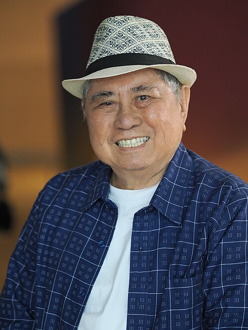Poet Virgilio Almario aka "Rio Alma" at the book fair Frankfurt 2025