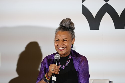 A'Lelia Bundles at Essence Fest 2025 discussing her book, Joy Goddess