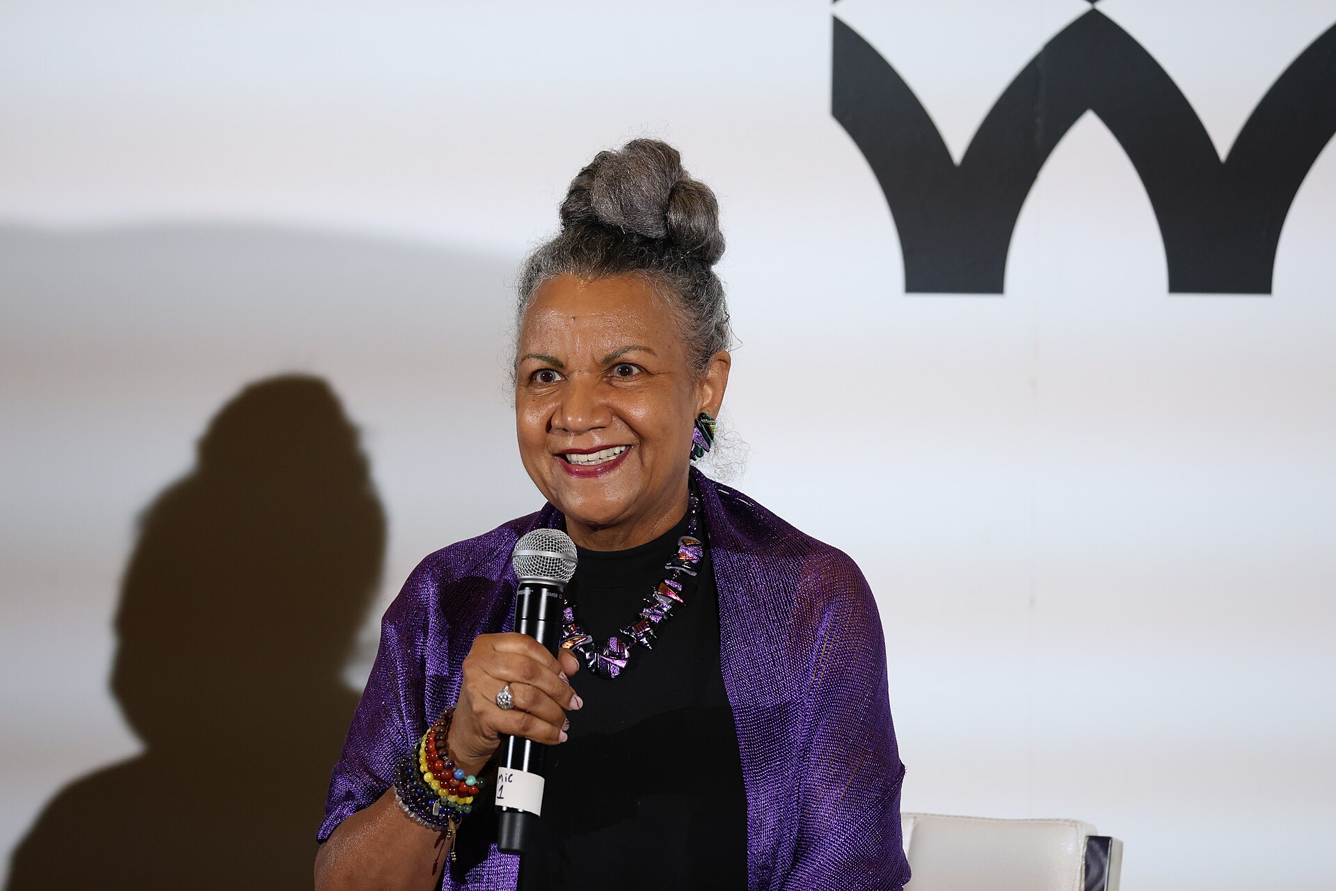 A'Lelia Bundles at Essence Fest 2025 discussing her book, Joy Goddess