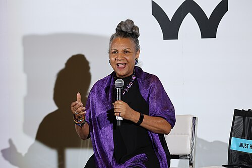 A'Lelia Bundles at Essence Fest 2025 discussing her book, Joy Goddess