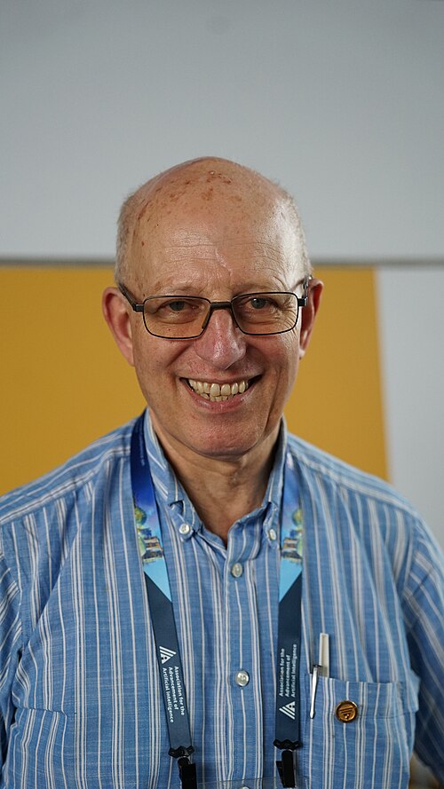 Anthony Cohn at AAAI 2026 in Singapore