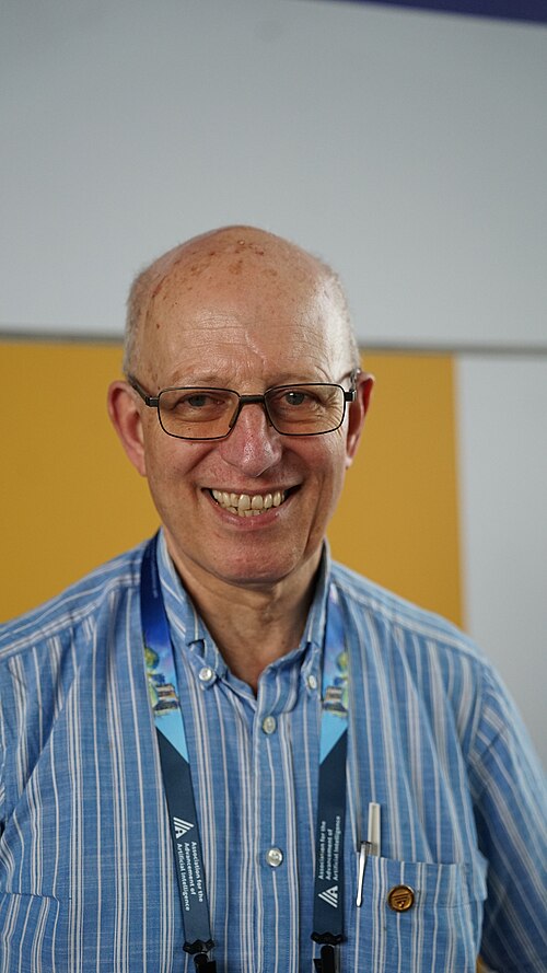 Anthony Cohn at AAAI 2026 in Singapore