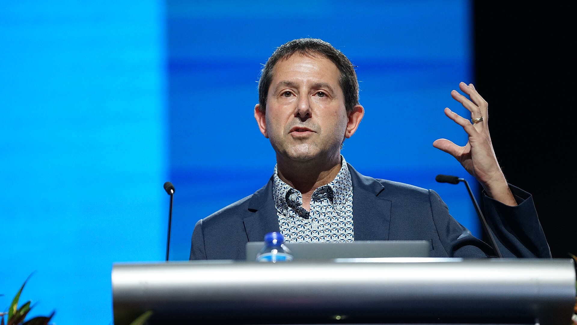 Peter Stone speaking at AAAI 2026 (AAAI-40) in Singapore