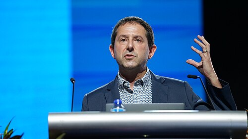 Peter Stone speaking at AAAI 2026 (AAAI-40) in Singapore