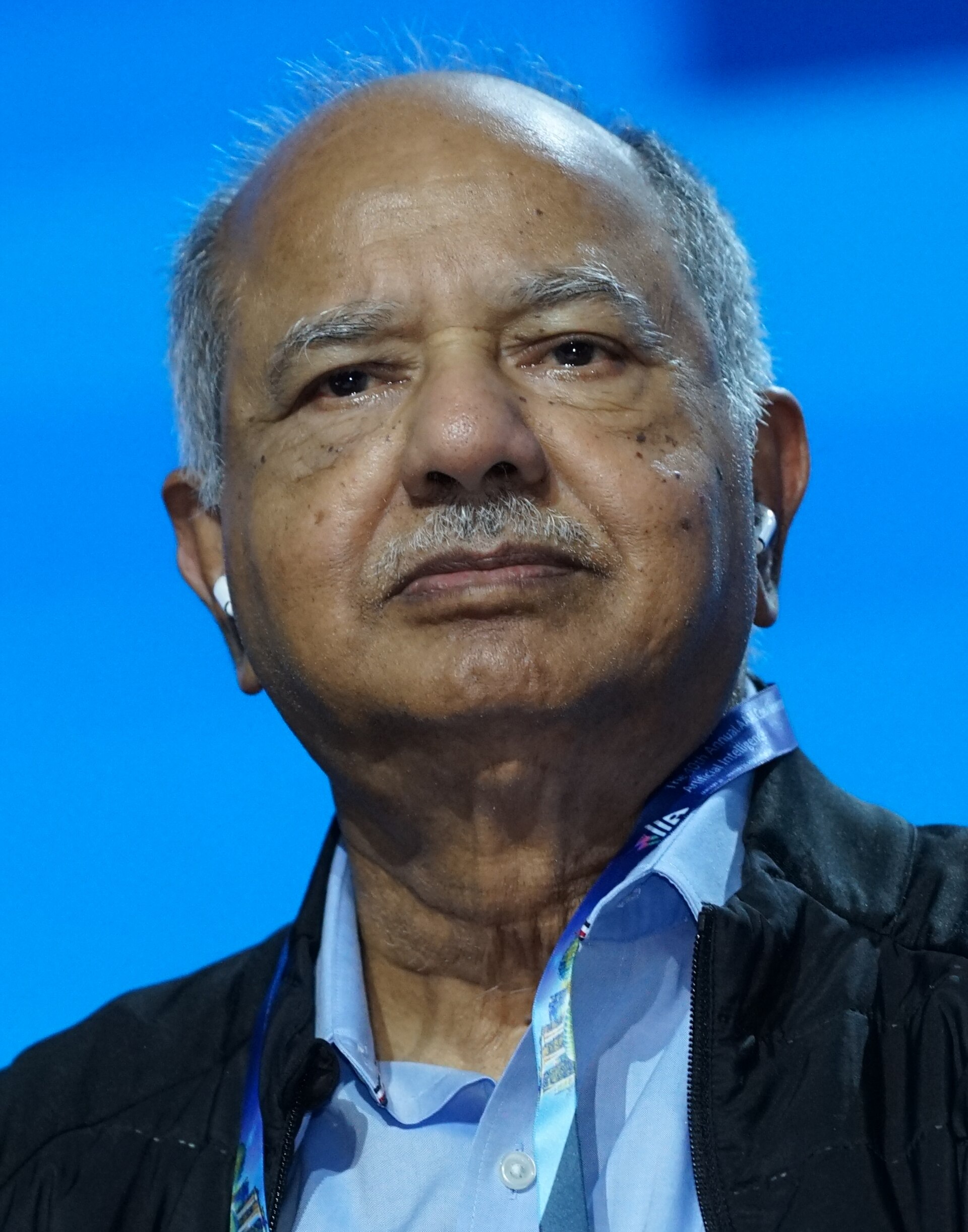 Raj Reddy at AAAI 2026 in Singapore for "Professor Edward Feigenbaum: A Tribute to and Lecture by a Pioneer of AI on his 90th Birthday"