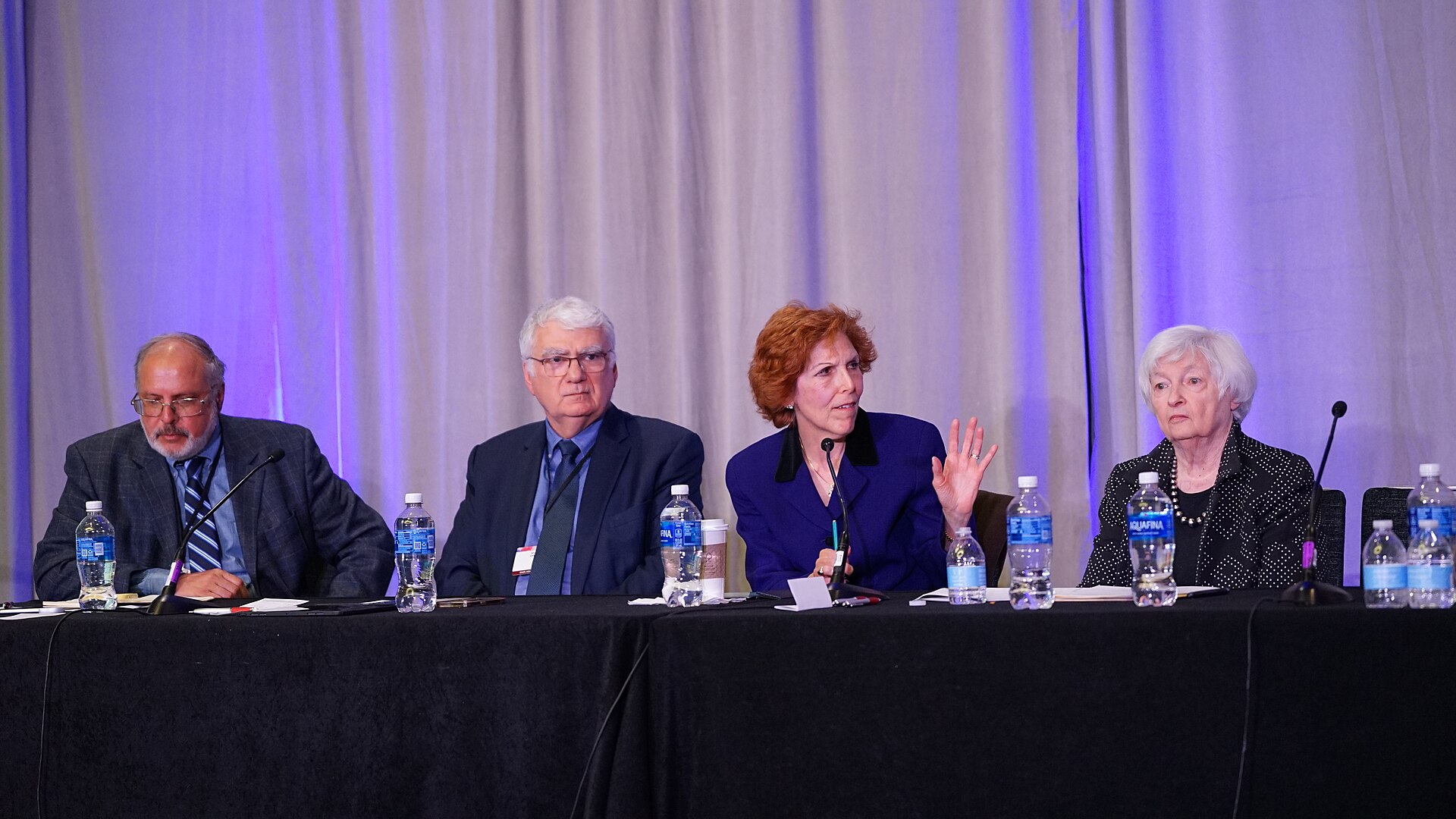 Anil Kashyap, Athanasios Orphanides, Loretta Mester, Janet Yellen at the ASSA Annual Meeting (AEA) 2026 in Philadelphia, PA