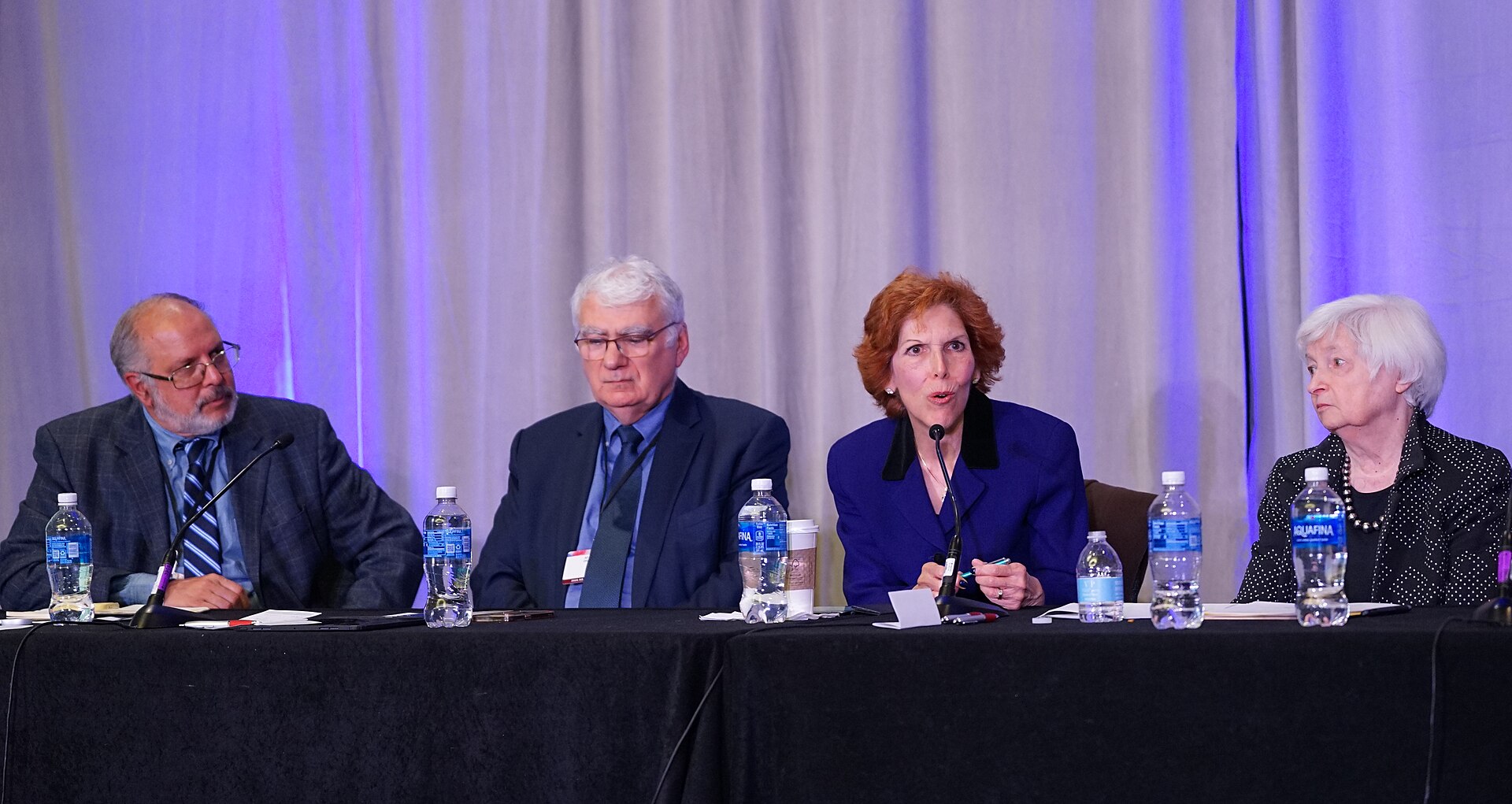 Anil Kashyap, Athanasios Orphanides, Loretta Mester, Janet Yellen at the ASSA (AEA) Annual Meeting 2026 in Philadelphia, PA for "Future of the Fed"