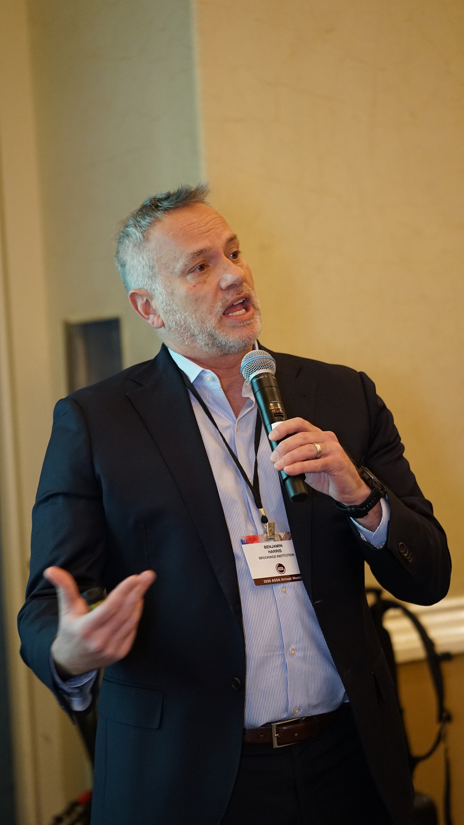 Ben Harris at the ASSA (AEA) Annual Meeting 2026 in Philadelphia, PA for [What Drives Consumer Expectations about the Economy?]