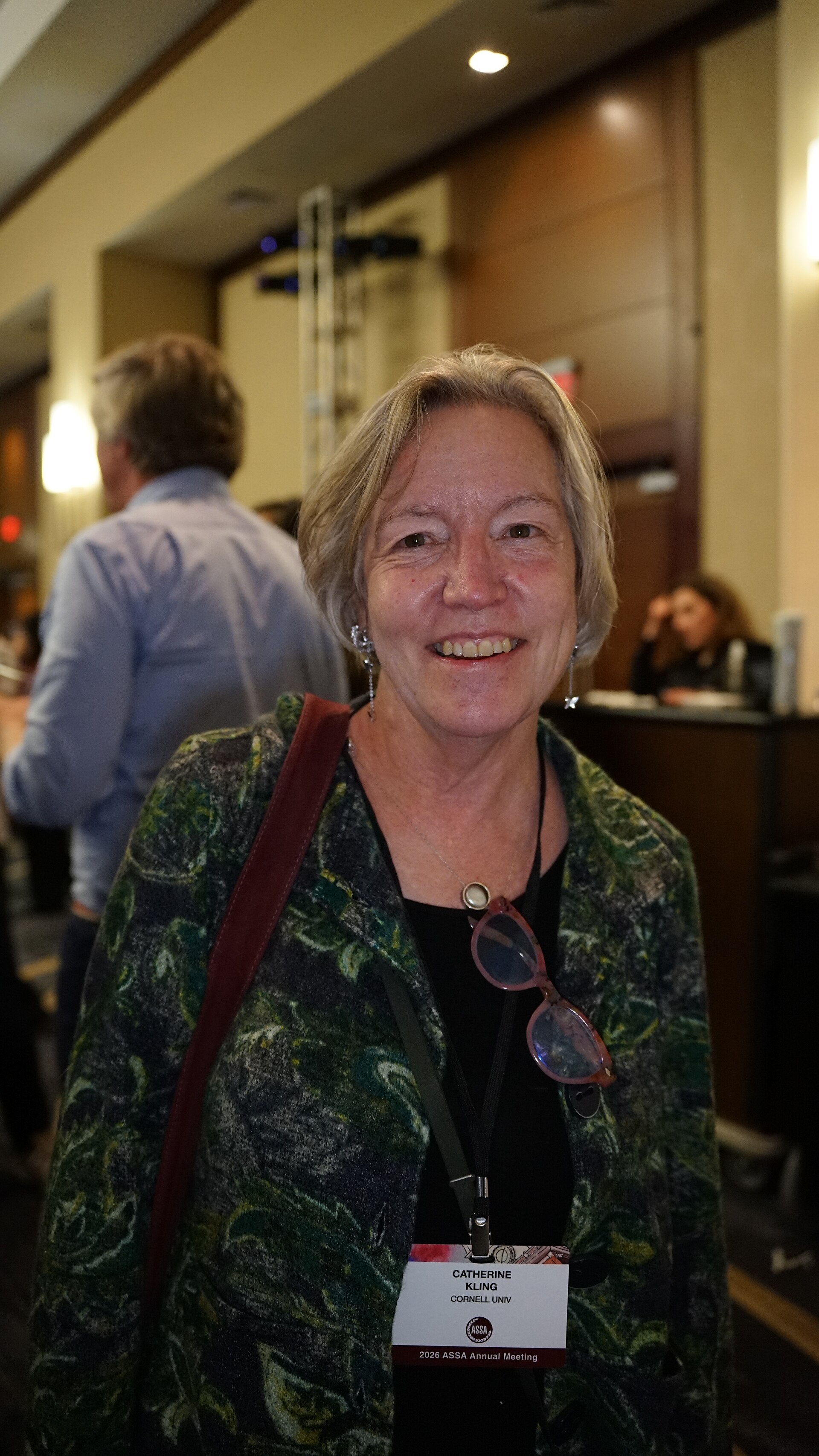 Catherine Kling at the ASSA (AEA) Annual Meeting 2026 in Philadelphia, PA