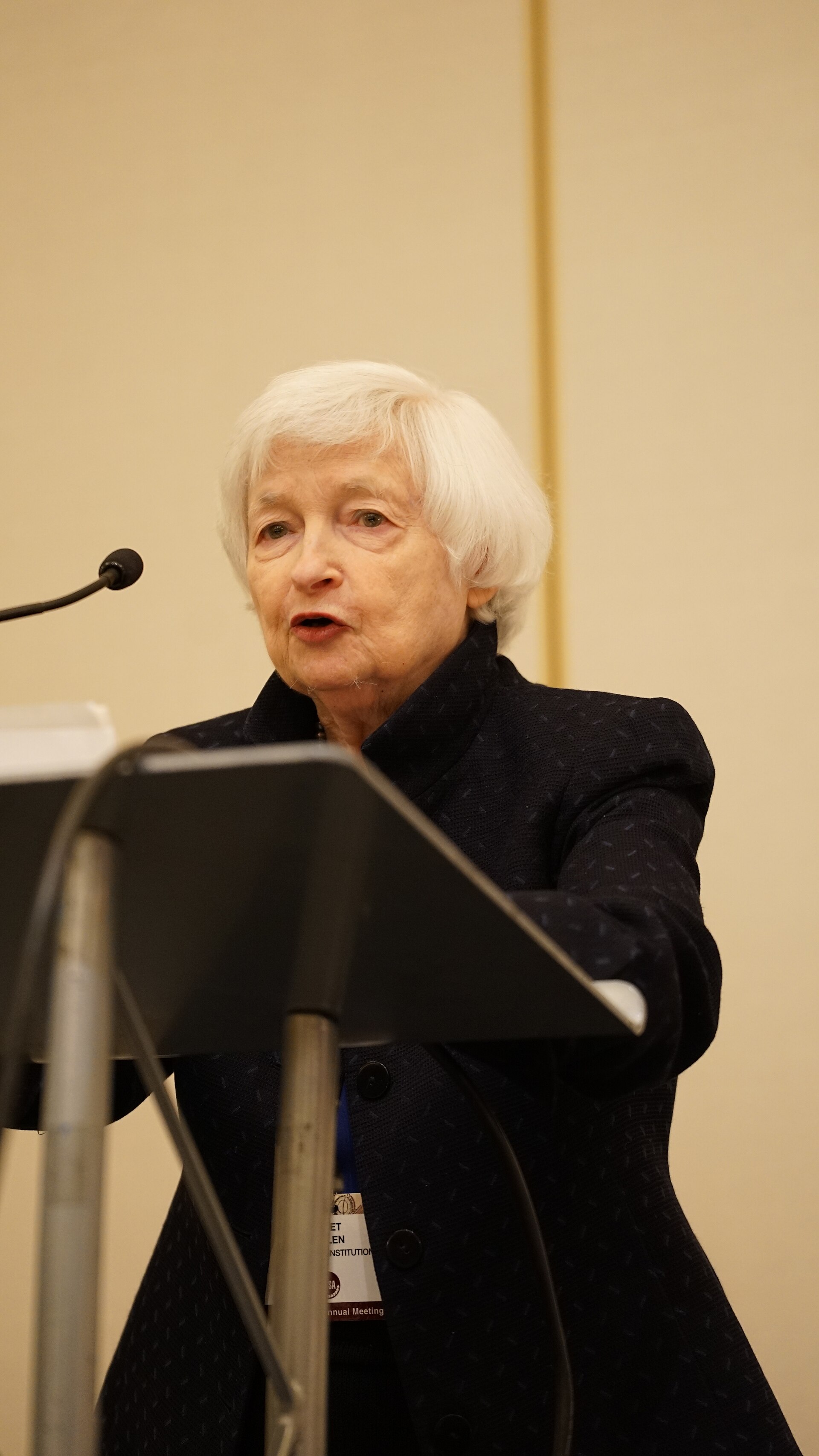 Janet Yellen at the ASSA Annual Meeting (AEA) 2026 in Philadelphia, PA