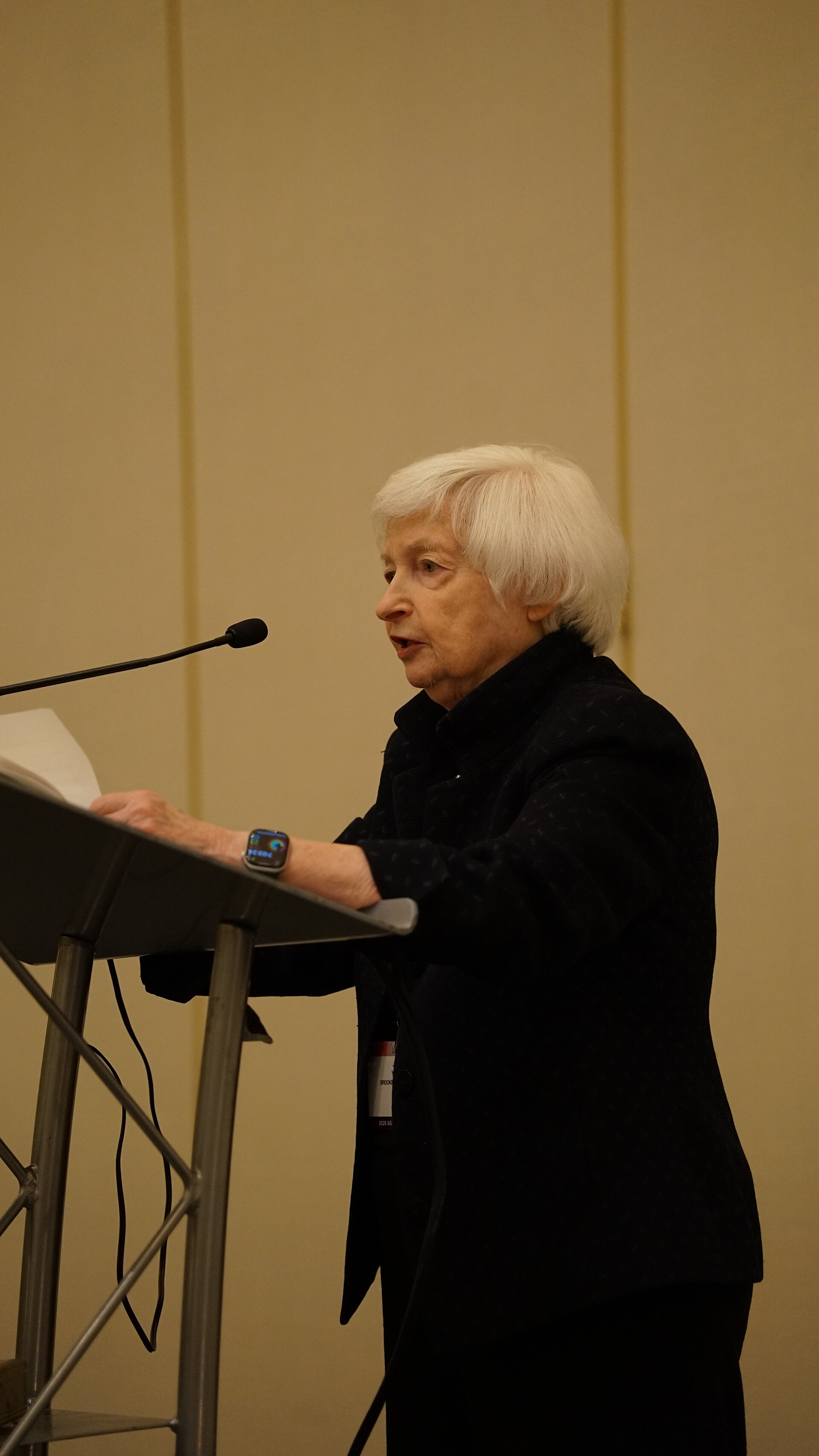 Janet Yellen at the ASSA Annual Meeting (AEA) 2026 in Philadelphia, PA