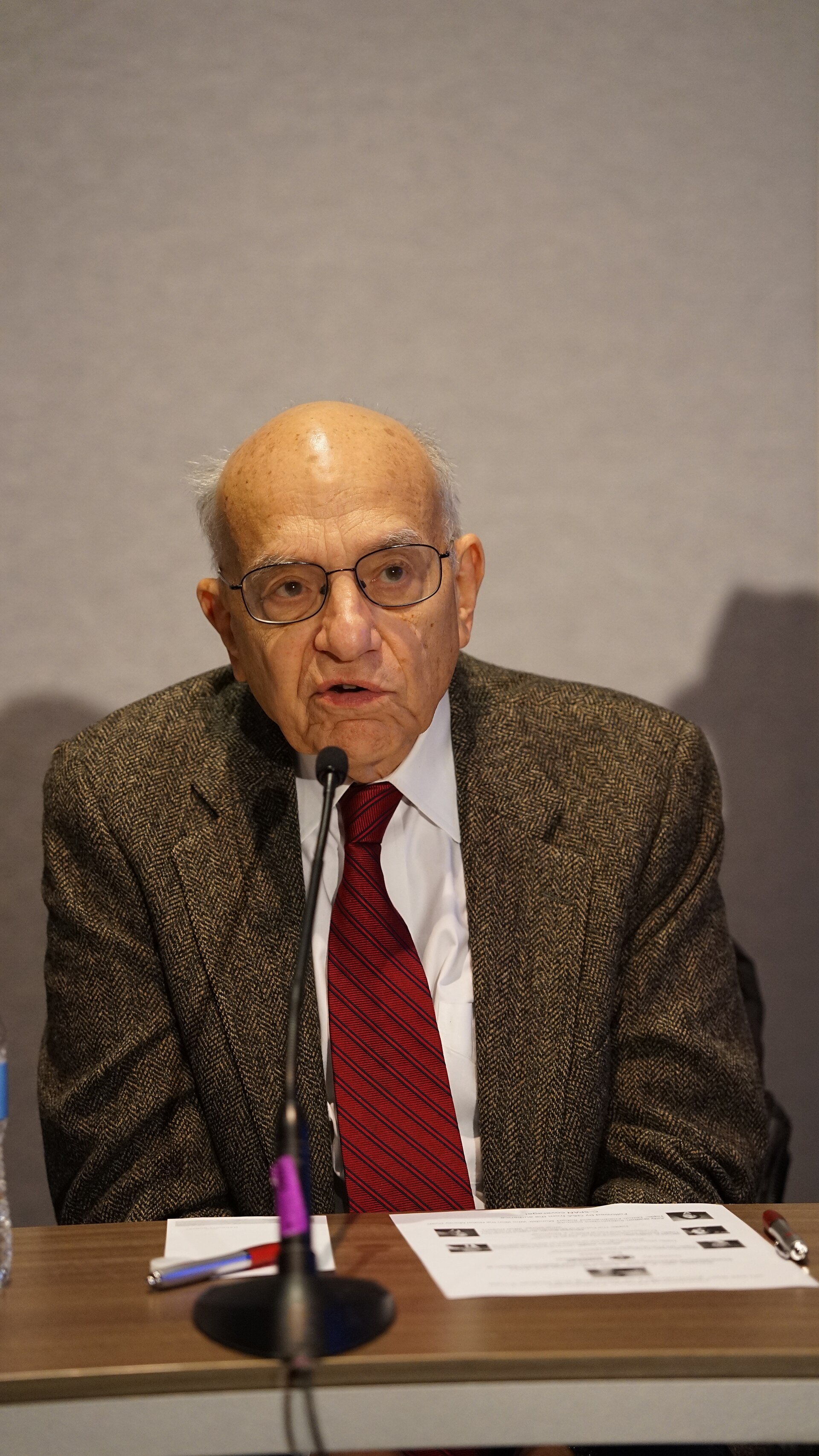 Jeremy Siegel at the ASSA Annual Meeting (AEA) 2026 in Philadelphia, PA in session on [Honoring Milton Friedman on his 50th Anniversary of Winning the Nobel Prize]