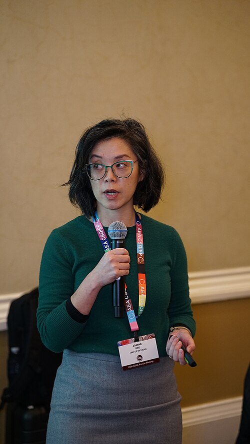 Joanne Hsu at the ASSA (AEA) Annual Meeting 2026 in Philadelphia, PA for [What Drives Consumer Expectations about the Economy?]